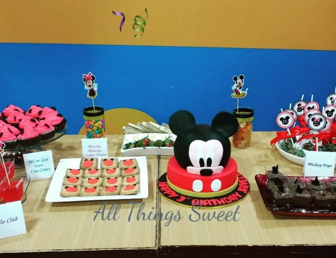 Mickey Mouse Theme Cake All Things Sweet