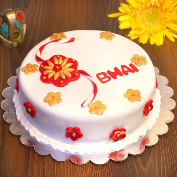 Rakhi Cakes Online In Lucknow | Cake for Raksha Bandhan